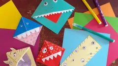 atelier marque-pages petits monstres