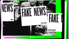Visuel Ausstellung Fake News Format IF