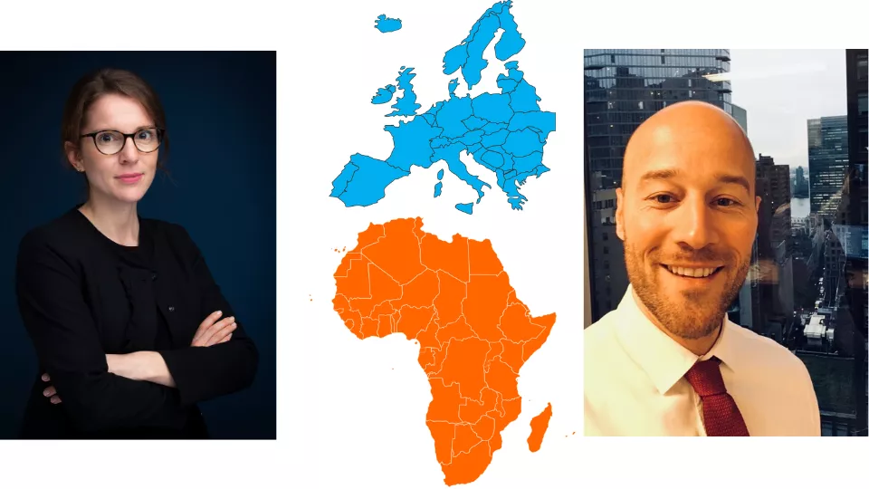 Sina Schlimmer und Martin Mauthe-Käter, europäische Afrikapolitik