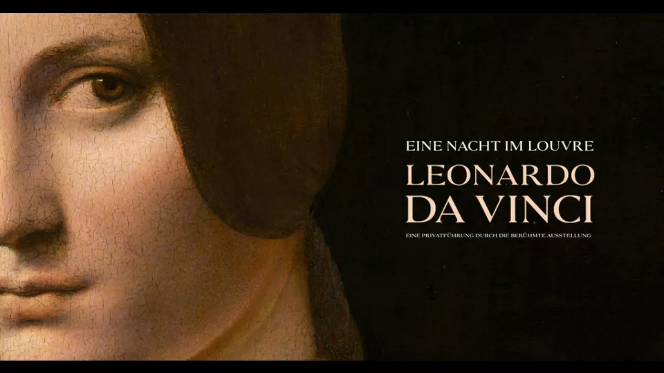 Filmplakkat von Eine Nachte im Louvre : Leonardo da Vinci