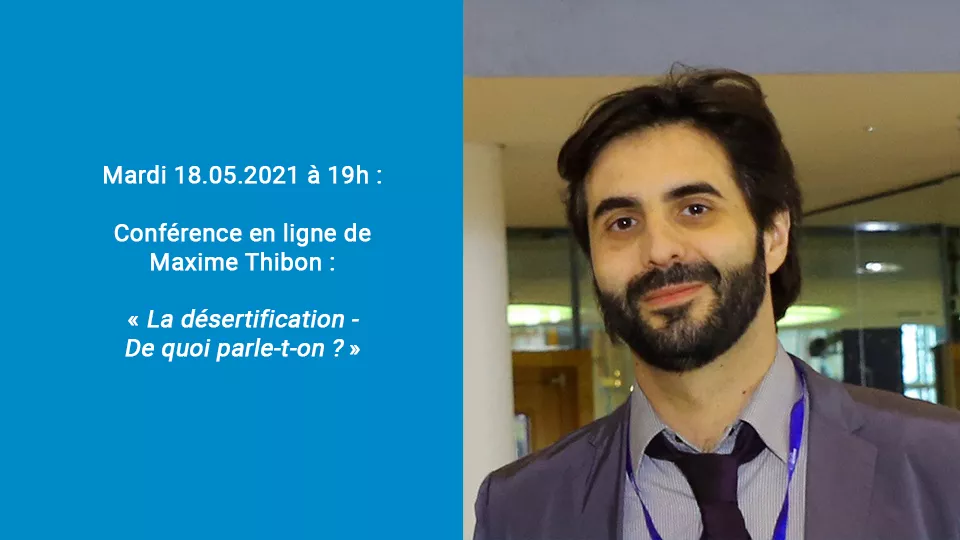 Visuel conférence Maxime Thibon