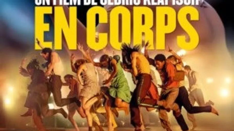 französisches Filmplakat: Das Leben ein Tanz_tanzende Menschen