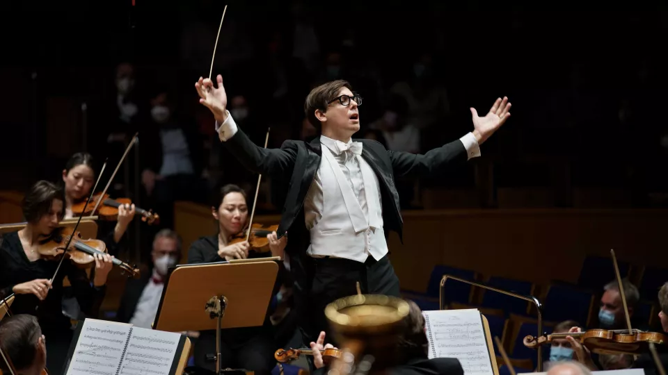 Dirigent Adrien Perruchon © Susanne Diesner