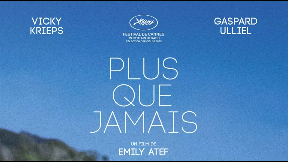 Französisches Filmplakat Plus que jamais.