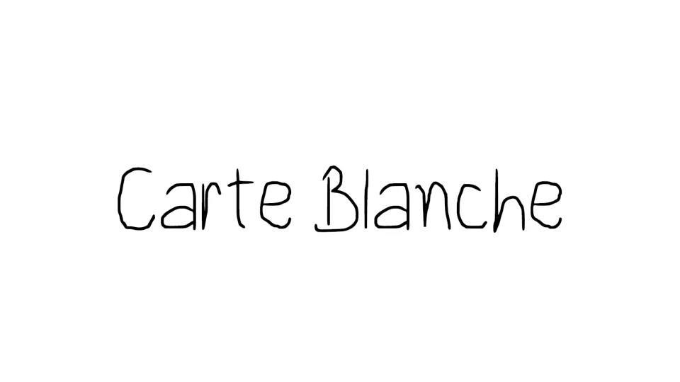 Marleine Chedraoui, „Carte Blanche“ (Retour de Paris Nr. 100)