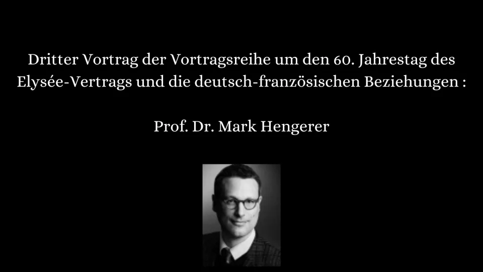 Prof. Dr. Mark Sven Hengerer